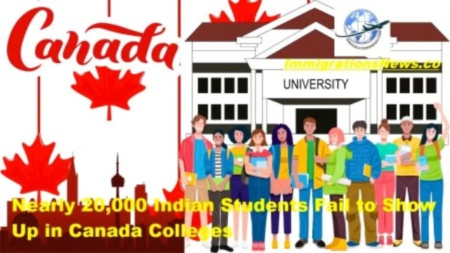 Nearly 20,000 Indian Students Fail to Show Up in Canada