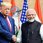 Indian PM Narendra Modi and US PM Trump