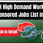 UK High Demand Work Visa Sponsored Jobs List 2025